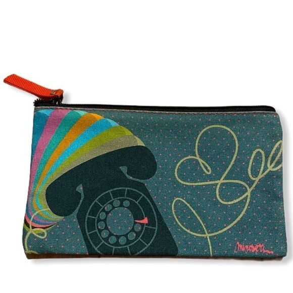 Miniseri canvas retro zipper pouch - Picture 1 of 2